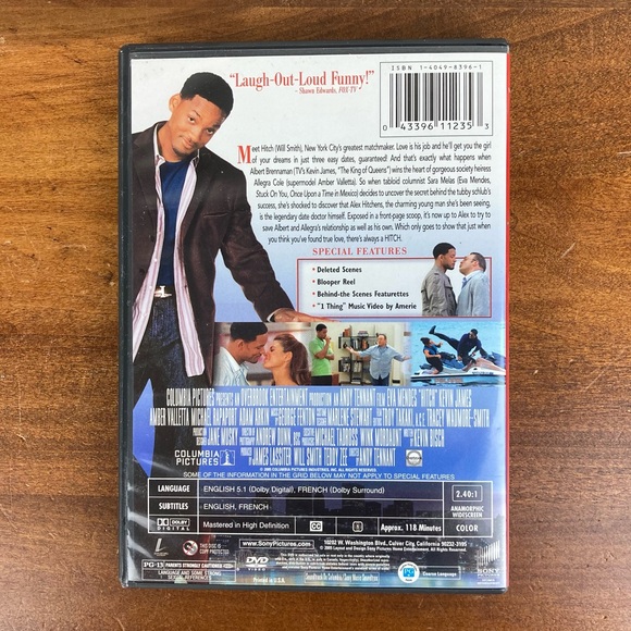 DVD LOT 3 COMEDY MOVIES  - Hitch - Kicking & Screaming - Hot Rod  *EUC* - Picture 3 of 16